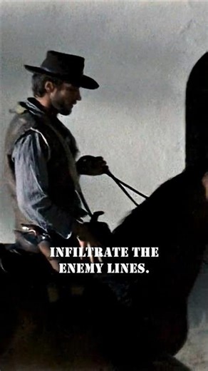 Infiltrate the enemy lines. - A Fistful of Dollars 1964 #shorts #movie #history #old #clint #film