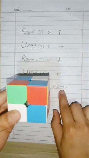 🧩🔥 How to Solve a 3x3 Rubik’s Cube – Simple & Easy Method!#shorts