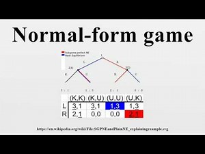 Normal-form game