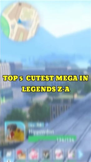 top 5 cutest mega in Pokemon legends Z-A | Pokemon legends Z-A