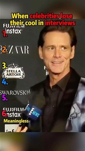 Moments when celebrities lose control when faced with difficultinterview questions