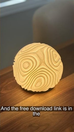 Amazing 3d printed lamp #bambulab