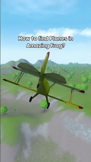 Finding planes in Amazing Frog? While Playing co-op #amazingfrog #indiegame #steam #gaming #sandbox