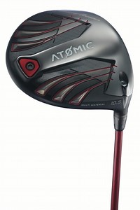 Tommy Armour Atomic lineup uses sleek titanium alloy face in driver, fairway woods, hybrids and irons