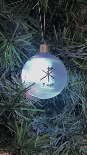 Due to the unfortunate circumstances of our canceled show tonight, the remaining stock of our light up ornaments just hit our online merch store! Only 34 left before they’re gone for good. Get them at disciple-rocks.myshopify.com | Disciple