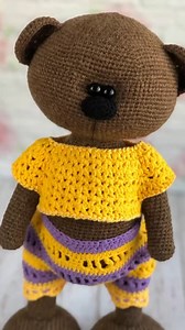 7.7K views · 374 reactions | incredible crochet bear | Amigurumi dolls and bunnies | Facebook
