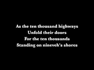 Ten Thousand Lyrics by John Mark McMillan