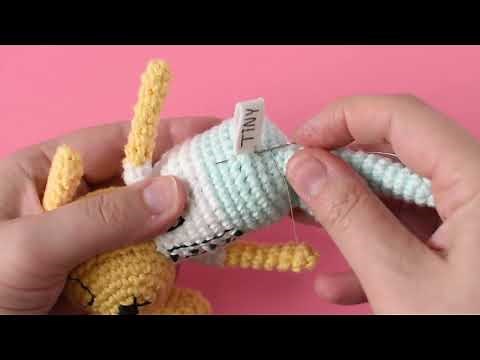 How to Attach Tags to your Amigurumi