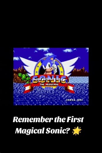 Sonic the Hedgehog #megadrive #90sgames #retrogaming