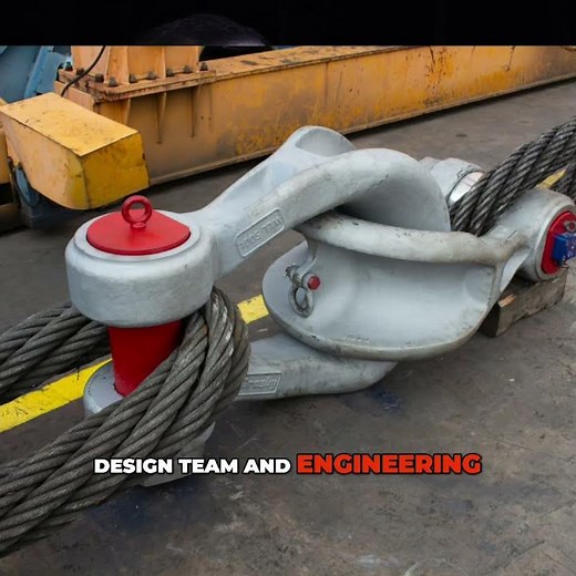 The new Crosby G-2160 Wide Body Shackle