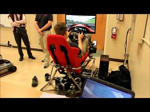 6DOF stewart platform motion simulator