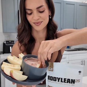 Craving something sweet and smart to fuel your day? Scoop into a chocolate peanut butter protein dip — made with creamy Greek yogurt, a scoop of Advocare's BodyLean® protein, and peanut butter! 💪 25g of high-quality protein in every serving — the perfect post-workout boost or anytime treat, minus the guilt. | AdvoCare