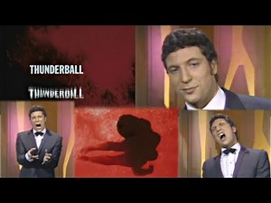 Thunderball theme in titles w/ Tom Jones on Ed Sullivan 1965