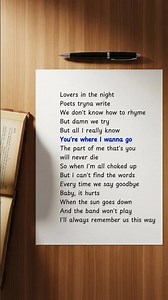 English Lyric Lesson: "Always Remember Us This Way" 🎤 #learnenglish #shorts