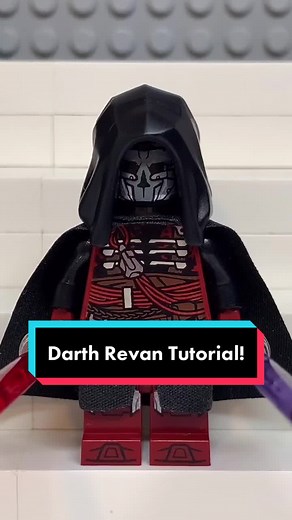 Building Darth Revan LEGO Minifig: Step-by-Step Tutorial!