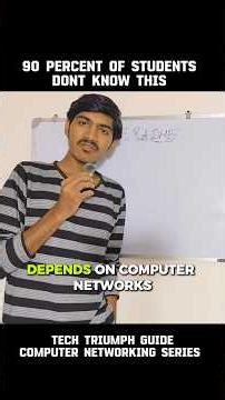 Want to Become a Software Engineer? Start with Computer Networking! 💻 #Shorts
