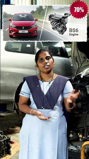 🤯 BS6 Engine Explained: Why It's better Than BS4! #carservice #automobile #autocare