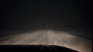 Traffic alert! Current conditions between Pocatello and American Falls right now. 🎥 Tony Blakeslee | East Idaho News