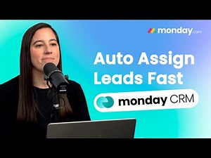 monday CRM Round Robin Automation Tutorial 🚀 | Auto Lead Assignment Workflow
