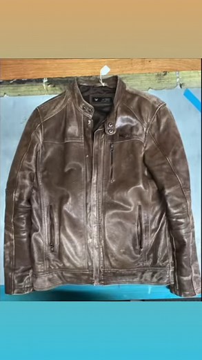 1.4K views · 11 reactions | Do you have an old leather jacket that needs a makeover? We have a team on hand to help restore your jackets #leatherrestoration #leather #leatherrepaircompany #leatherrestore #leatherjackets #leatherjacket #leatherrestorations #leatherrestorer #leatherrepair | Leather Repair Company | Facebook