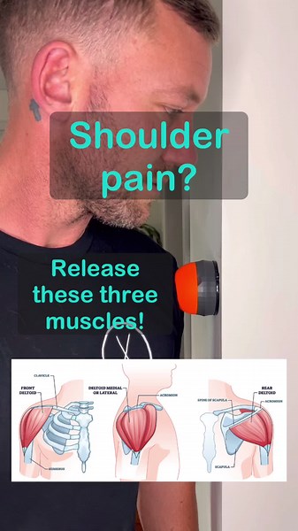 Tight deltoid muscles can often lead to shoulder pain, as the front, side, and rear heads of the deltoid control much of your shoulder movement. When these muscles are tight, they can restrict range of motion and cause discomfort. Here’s how to use the xMount and the Rookie attachment for deep tissue massage to relieve that tension and ease shoulder pain. A few tips: \t1.\tUse slow, controlled movements for the most effective release. \t2.\tApply moderate to firm pressure – not too light, but do