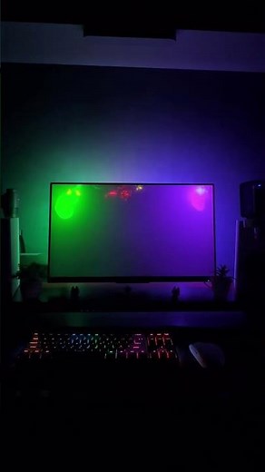 Upgrade your setup with this monitor screen scync LED
