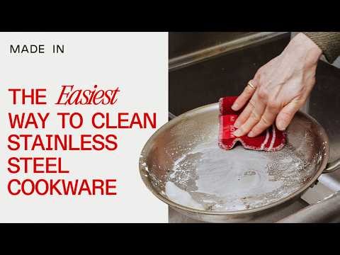 The Easiest Way To Clean Stainless Steel Cookware | Made In Stainless Steel Guide Book