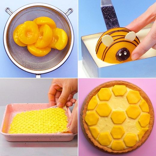 194K views · 915 reactions | Theme cake Bee cake and bee cupcakes | Tasty Plus | Facebook