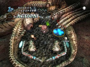 Tilt the table in Alien Crush Returns