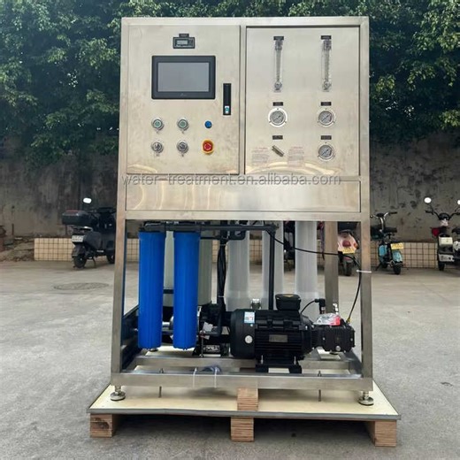 Water Maker Sea Water 98% Desalination Rate Machine Boat Desalinator Salt Water Treatment Plant Seawater Reverse Osmosis Systems