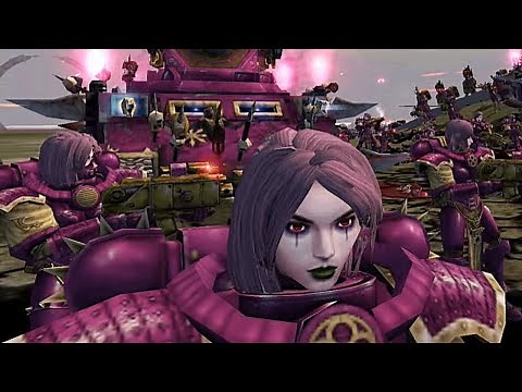 Unification Mod | Sisters of Slaanesh vs Witch Hunters! - Survival / WH40K: Dawn of War: Soulstorm