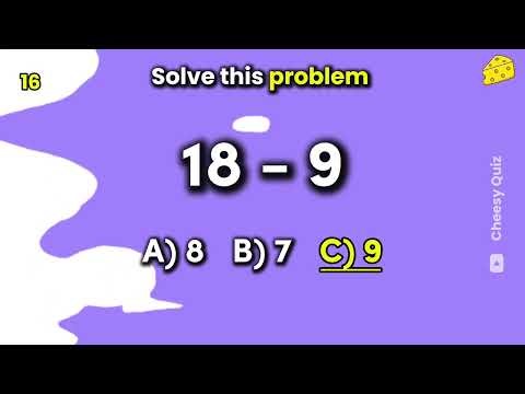 Only 1% Can Solve These Math Questions! 🧠 | Ultimate Math Quiz Challenge