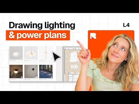 How to Draw Lighting & Power Plans Efficiently