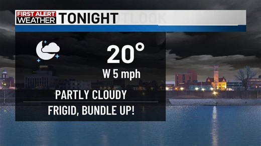 First Alert Weather Day Tuesday | Good Friday afternoon! It'll be another cold and cloudy day on Saturday before a system makes its way to the MOV on Sunday. Precip may initially begin as snow before transitioning to rain throughout the day. Accumulations are not expected as the rain will wash any away and we'll be in the 40s in the afternoon. Then, our focus switches to another system moving in early Tuesday morning. This could potentially be our first winter storm of the season. We'll see a mi
