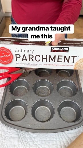 How to create elegant muffin wrappers out of parchment paper #muffins #cupcakes #bakingtips | Liz & Jeff