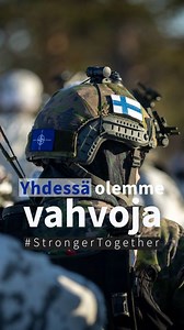 Puolustusvoimat - Finnish Defence Forces on Instagram: "Suomi on ollut Naton jäsen kaksi vuotta 🇫🇮✨. Olemme ensisijaisesti itse vastuussa puolustuksestamme, mutta Nato-jäsenyyden myötä olemme osa liittokuntaa, jossa turvallisuus on kaikkien yhteinen asia. Suomi on yhteistä turvallisuutta vahvistava, sitoutunut ja luotettava liittolainen. Yhdessä olemme enemmän kuin yksin 🫡. #puolustusvoimat #nato #WeAreNATO #StrongerTogether"