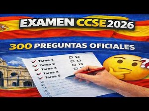 EXAMEN CCSE 2026 COMPLETO I PREGUNTAS OFICIALES
