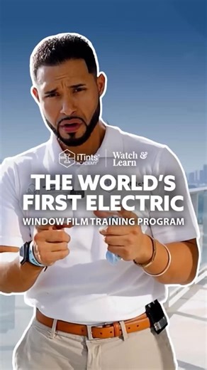 iTints® Technologies on Instagram: "We didn’t just install iTints, we created the blueprint for professional mastery. The iTints Academy is the world’s first comprehensive digital training program for Smart Film, giving future installers, resellers, and dealers, the skills, knowledge, and confidence to deliver flawless projects. From the Dealer Kit to the 13-step installation system, Academy-certified professionals set the standard in precision, design, and client satisfaction. Comment 'ACADEMY'
