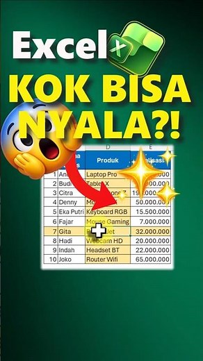 Cara Membuat Baris dan Kolom Excel pada Sel Aktif Berwarna Otomatis