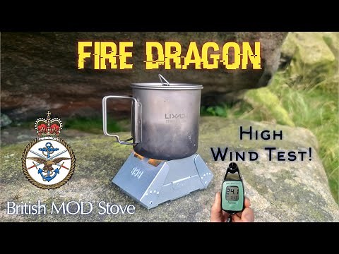 BCB Fire Dragon Stove & Solid Fuel - British Military Issued