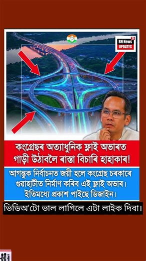 কংগ্ৰেছৰ যাদুকৰী ফ্লাই অভাৰ।