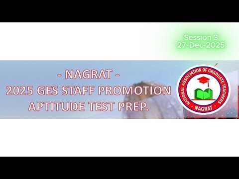 DAY 3 NAGRAT 2025 Staff Promotion Aptitude Test Prep