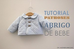 Tutorial de costura: Abrigo de bebé acolchado (patrones gratis)