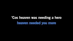 Karaoke If Heaven Was Needing a Hero - Jo Dee Messina - CDG, MP4, KFN - Karaoke Version