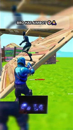 BRO HAS AIMBOT 😭🙏 #fortnite #fortniteclips #fortnitefunny