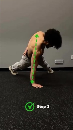 One Arm Push-Up in 15 Seconds 💪 (Step-by-Step) ✅ #shorts