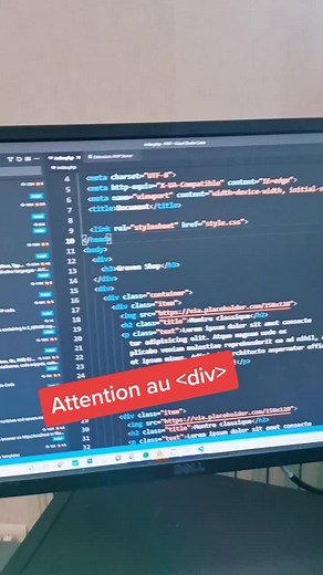 Évitez l'abus de la balise div en HTML