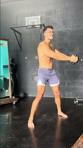 How To Properly Perform Cable Transverse Twist For Obliques (Exercise Demonstration)