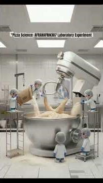 "EPS.2 I AFRAHAFRIN307: 4 Mini Scientists Create GIANT Pizza in Lab!"