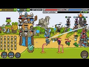 Grow Castle - Физический билд все вкладки (волны, колонии, дракон, ад, голд-фарм) на аккаунте 32к